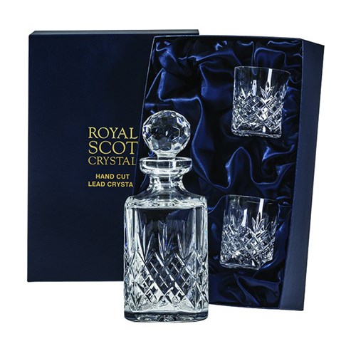 Buy And Send Royal Scot Crystal - Edinburgh Decanter Whisky Set